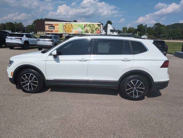 Used 2021 Volkswagen Tiguan SE with VIN 3VV2B7AX3MM055277 for sale in Prairie du Chien, WI