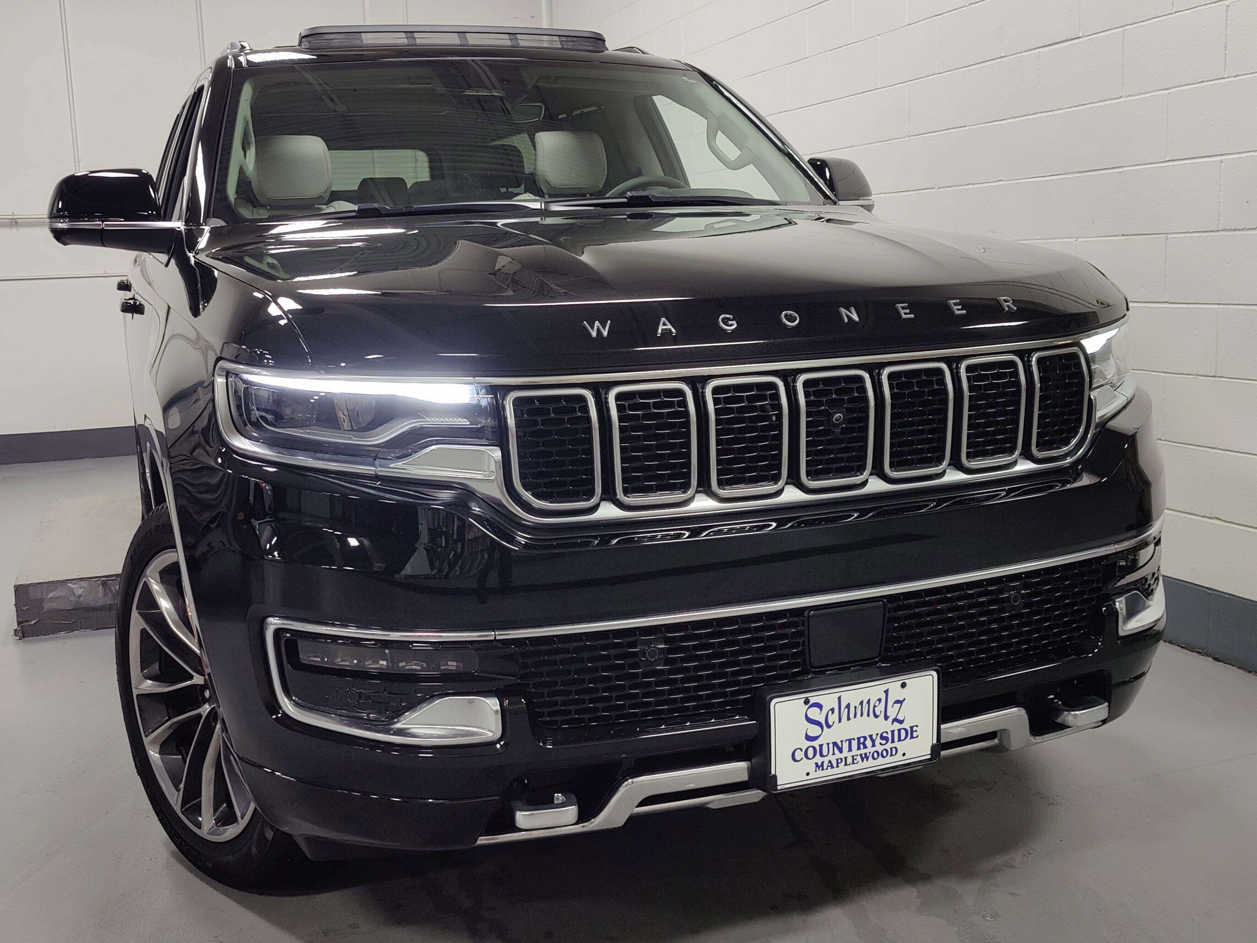 Used 2024 Jeep Wagoneer Series III with VIN 1C4SJVDP6RS186753 for sale in Maplewood, Minnesota