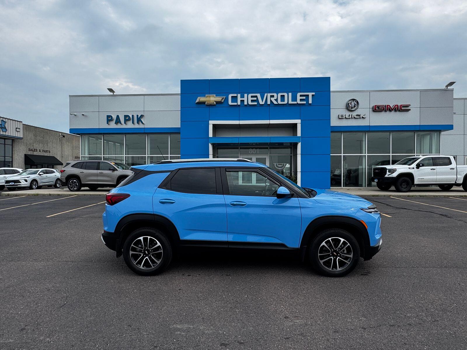 Used 2024 Chevrolet TrailBlazer LT with VIN KL79MRSL9RB118747 for sale in Luverne, Minnesota