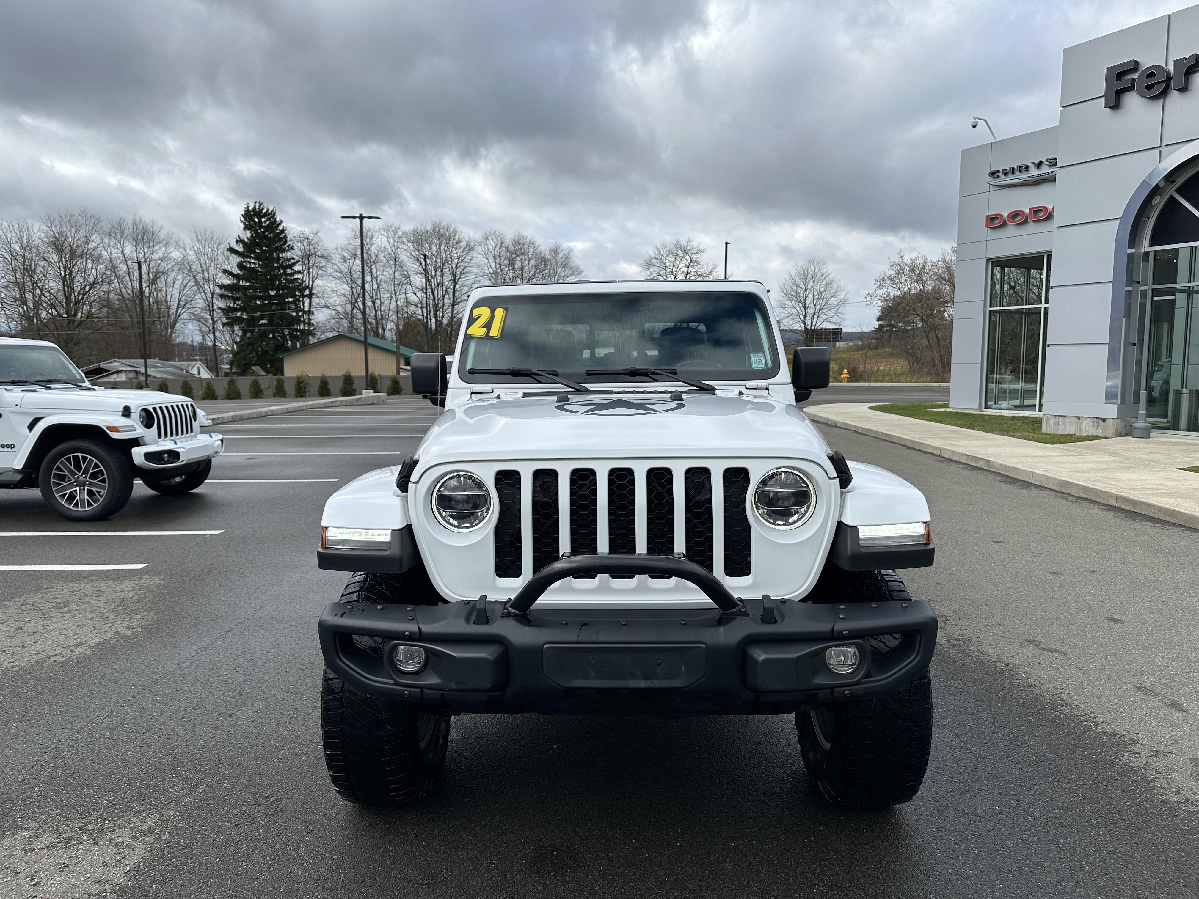 Used 2021 Jeep Gladiator Freedom with VIN 1C6HJTAG4ML596660 for sale in Elmira, NY