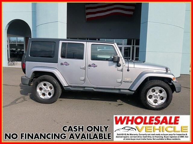 Used 2013 Jeep Wrangler Unlimited Sahara with VIN 1C4BJWEG9DL562918 for sale in New Britain, CT