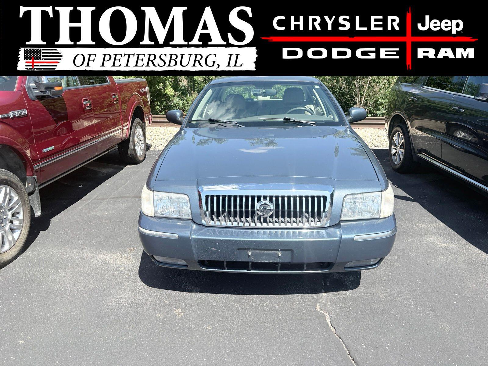 Used 2008 Mercury Grand Marquis LS with VIN 2MEFM75VX8X662644 for sale in Petersburg, IL