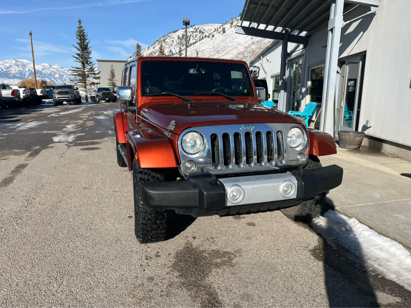 2014 Jeep Wrangler Unlimited Sahara photo 4