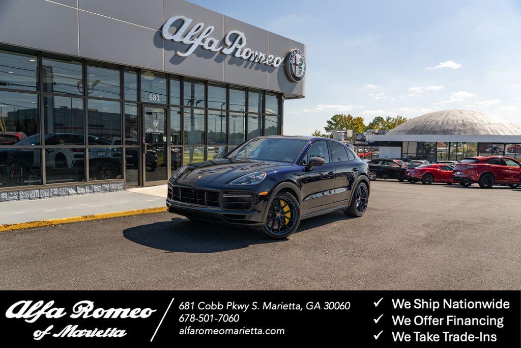 Used 2022 Porsche Cayenne Coup Turbo GT with VIN WP1BK2AY9NDA60053 for sale in Marietta, GA