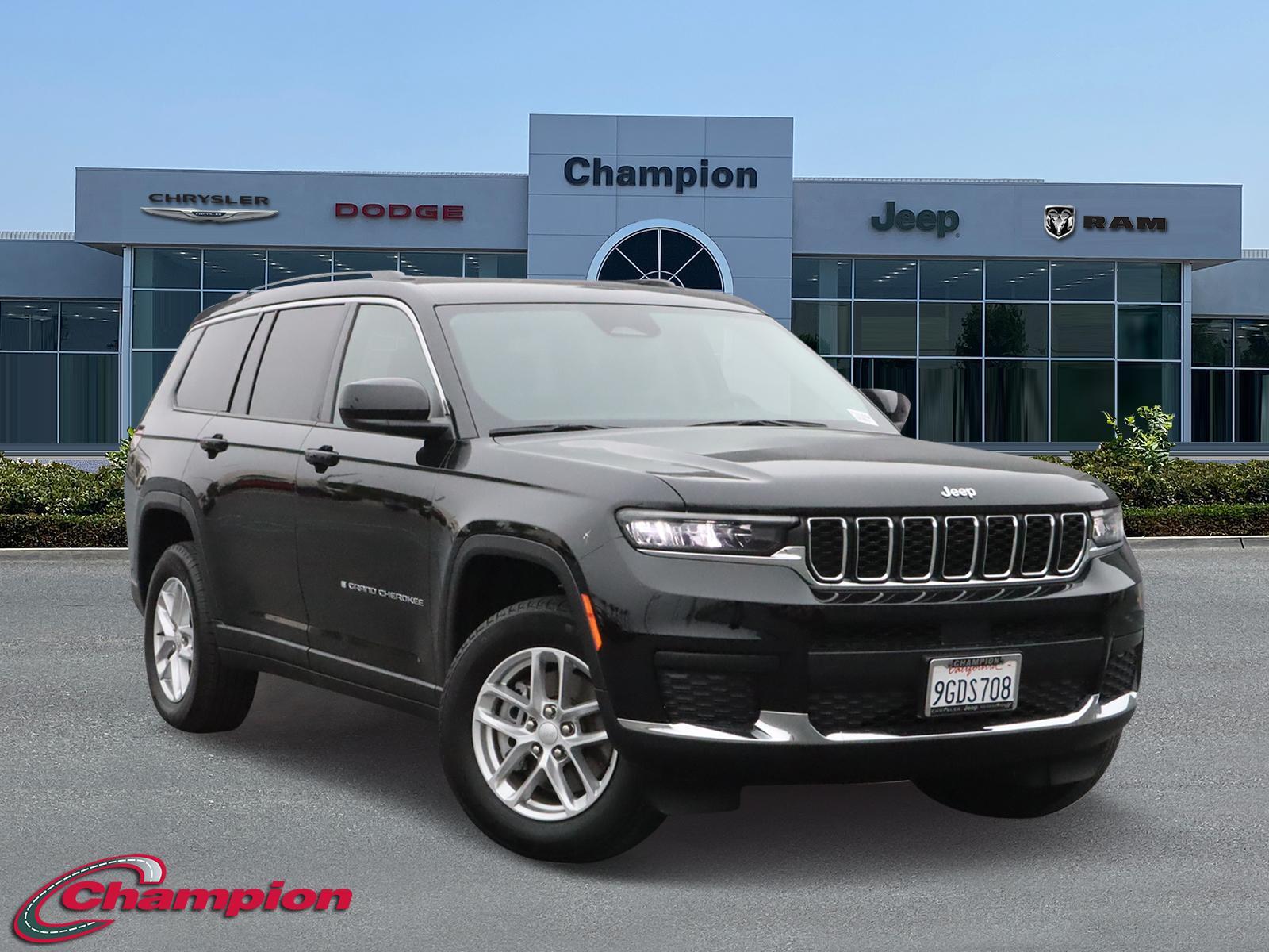 Used 2023 Jeep Grand Cherokee L Laredo with VIN 1C4RJJAG7P8817872 for sale in Downey, CA