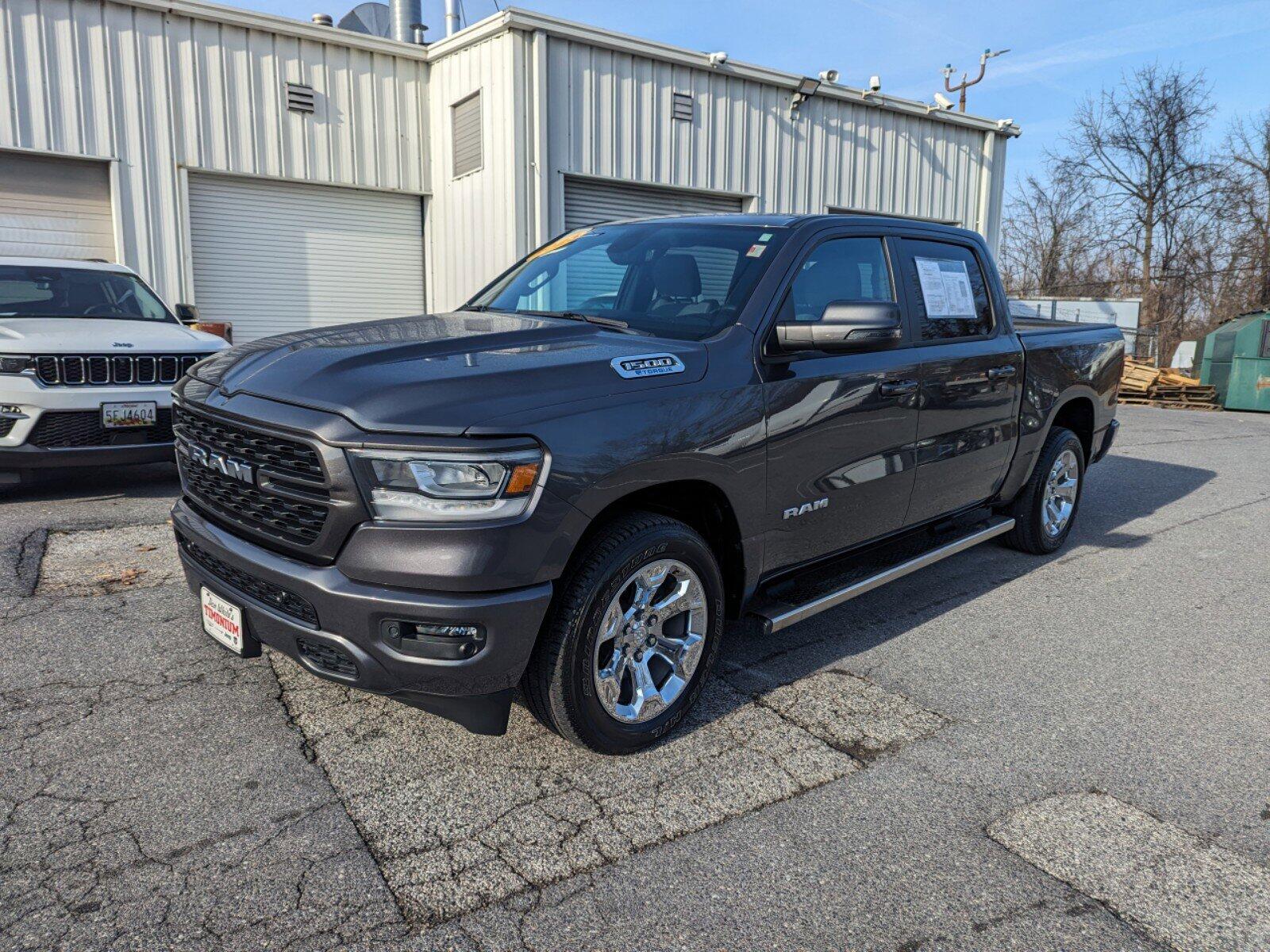 Used 2023 RAM Ram 1500 Pickup Big Horn/Lone Star with VIN 1C6RRFFG4PN531582 for sale in Cockeysville, MD