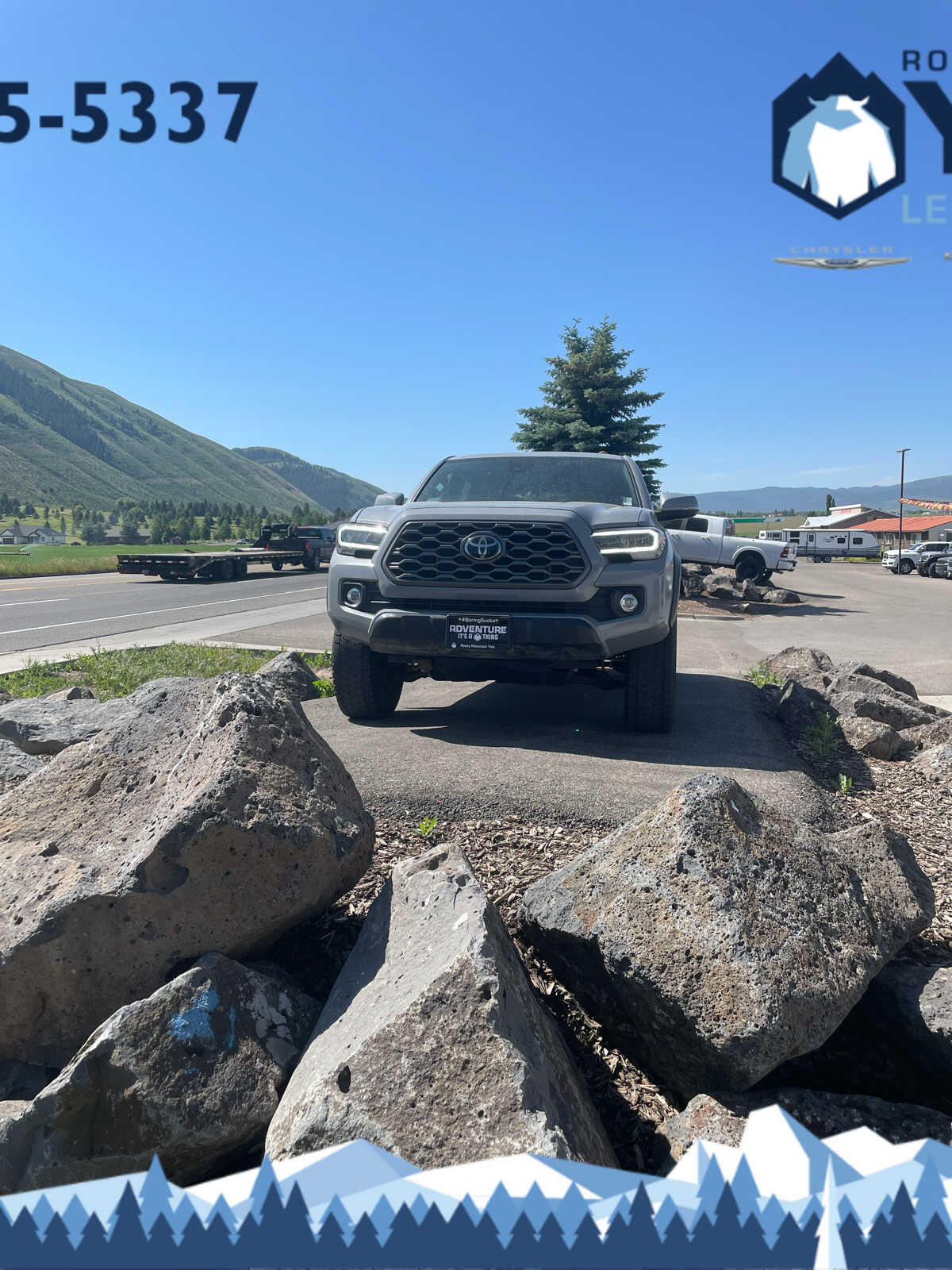 Used 2021 Toyota Tacoma TRD Off Road with VIN 3TMCZ5AN5MM417241 for sale in Afton, WY