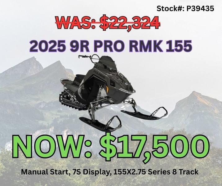 2025 Polaris PATRIOT 9R PRO RMK 155