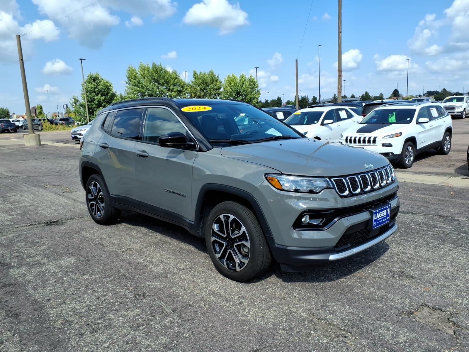 Used 2024 Jeep Compass Limited with VIN 3C4NJDCN2RT602920 for sale in Mankato, Minnesota