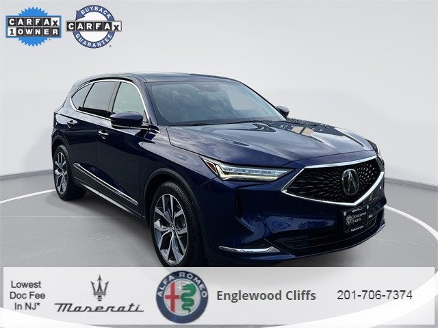 Used 2022 Acura MDX Technology Package with VIN 5J8YE1H41NL006107 for sale in Englewood, NJ