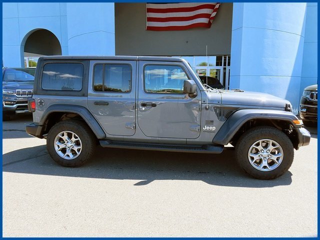 Certified 2020 Jeep Wrangler Unlimited Freedom with VIN 1C4HJXDG1LW287396 for sale in New Britain, CT