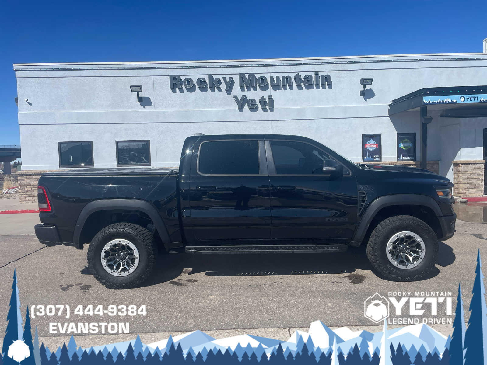 Used 2022 RAM Ram 1500 Pickup TRX with VIN 1C6SRFU98NN189864 for sale in Jackson, WY
