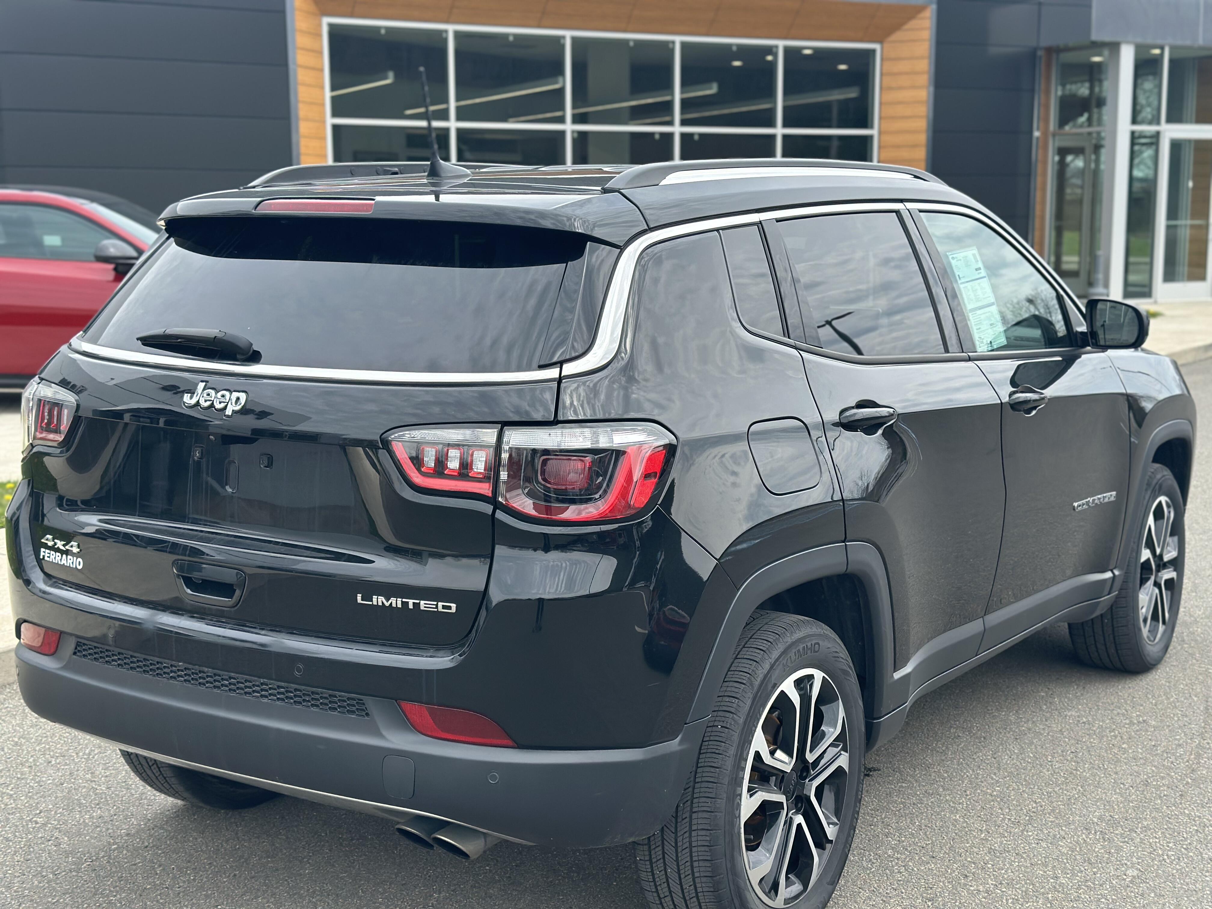 Used 2022 Jeep Compass Limited with VIN 3C4NJDCB1NT153116 for sale in Elmira, NY
