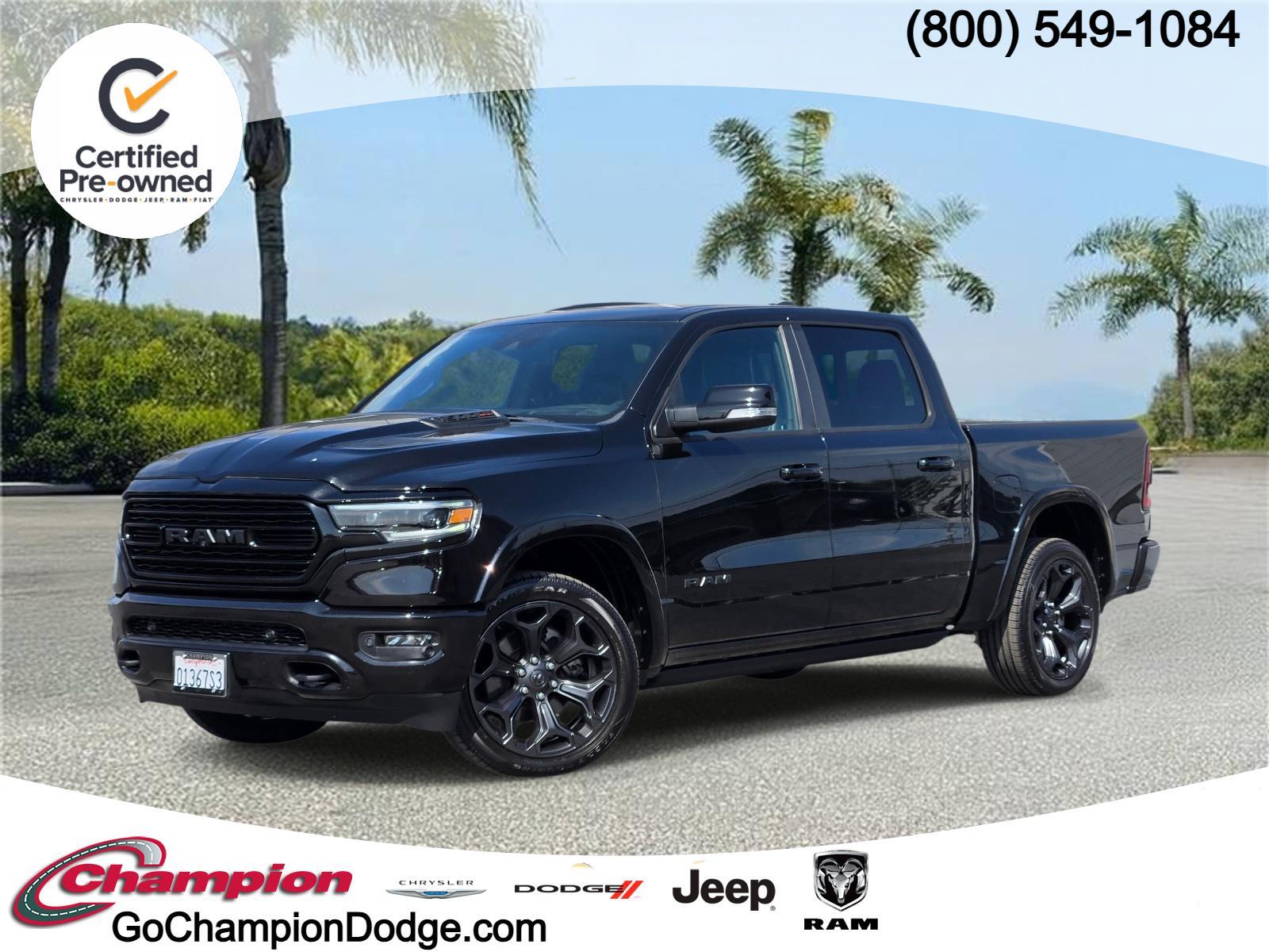 2022 RAM 1500 Limited 4x4 Crew Cab 5'7 Box