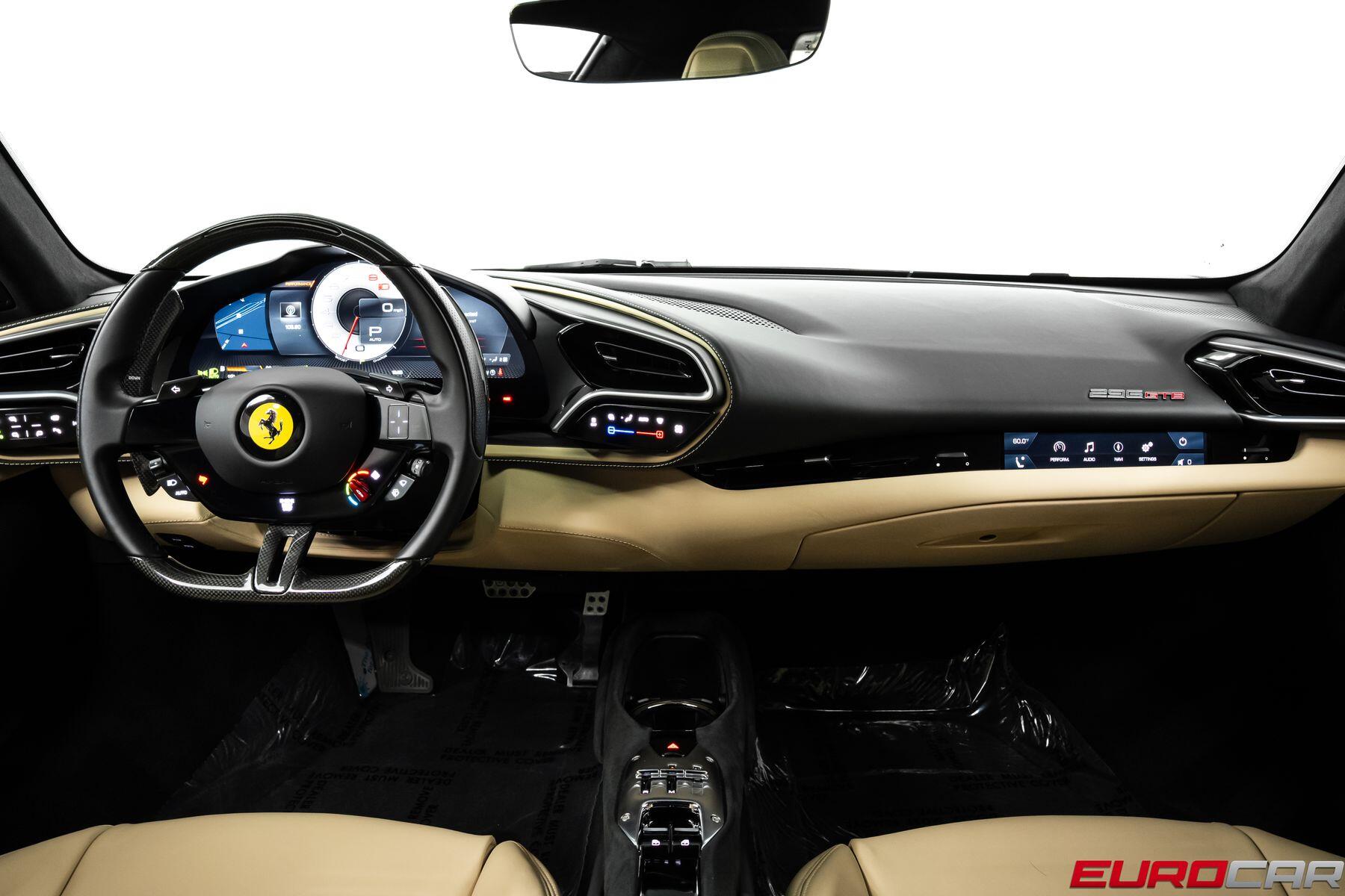 2023 Ferrari 296 GTB *CARBON STEERING WHEEL * FACTORY CPO WARRANTY*Image 29