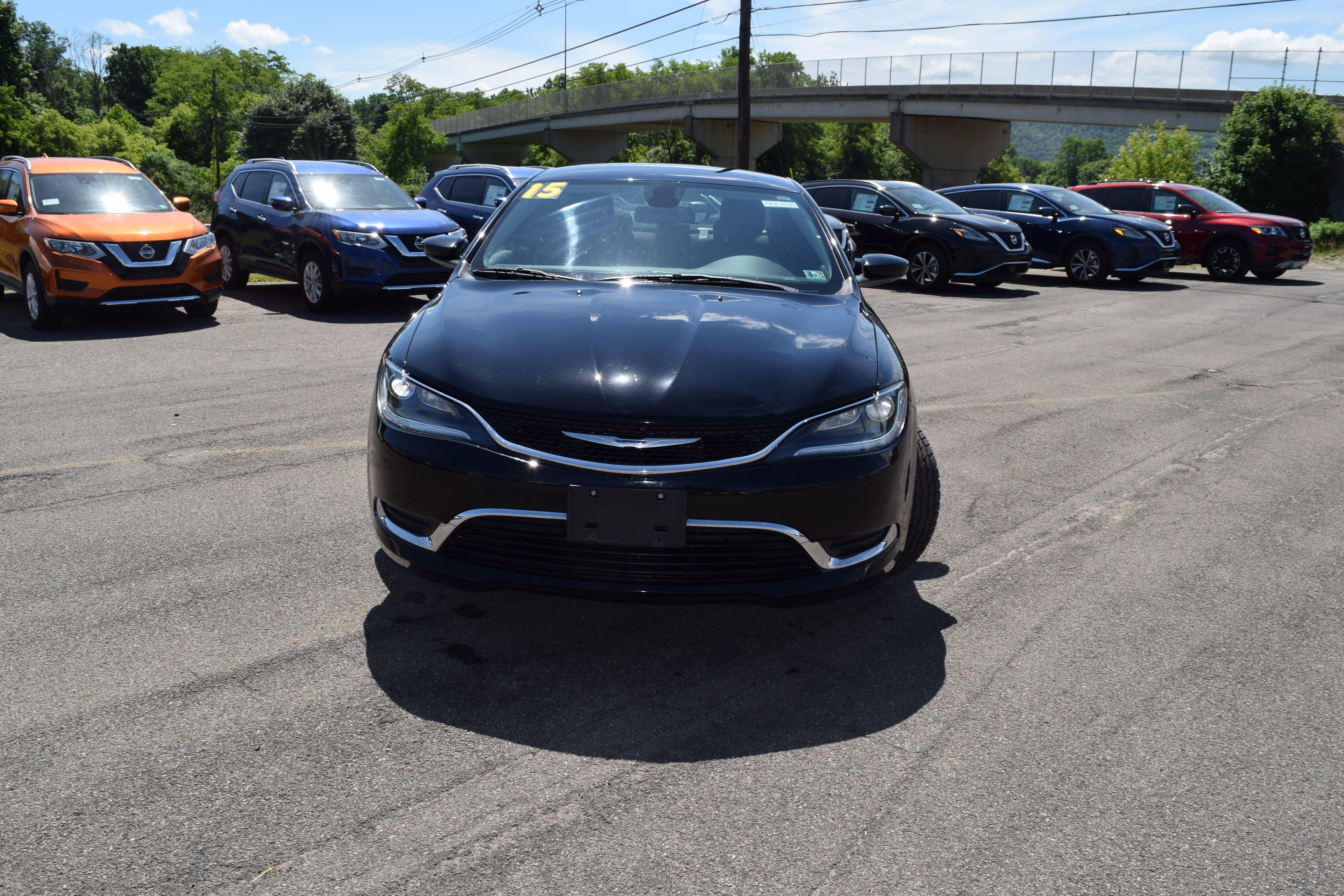 Used 2015 Chrysler 200 Limited with VIN 1C3CCCAB2FN708904 for sale in Sayre, PA