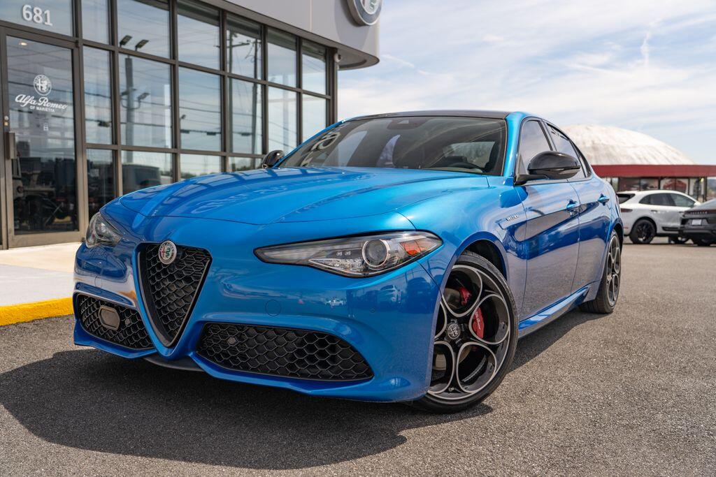 Used 2022 Alfa Romeo Giulia Ti Veloce with VIN ZARFAMBN0N7655870 for sale in Marietta, GA