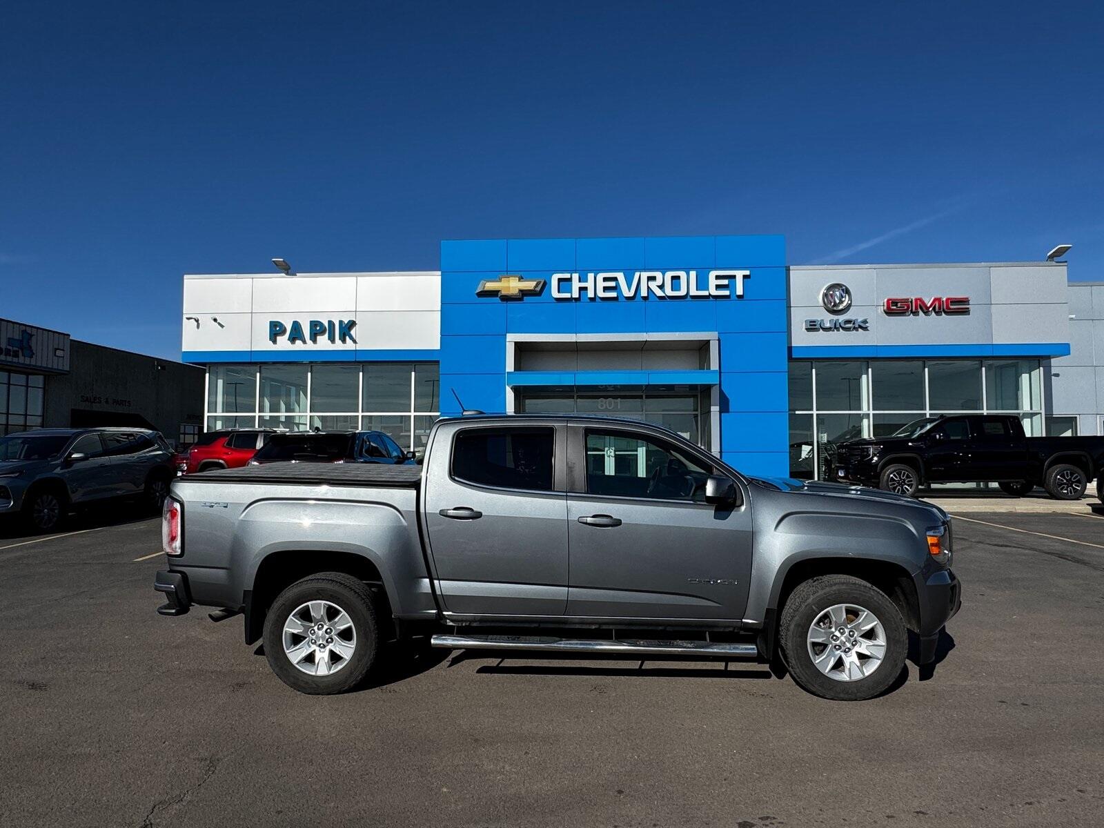 Used 2018 GMC Canyon SLE with VIN 1GTG6CEN3J1231828 for sale in Luverne, Minnesota