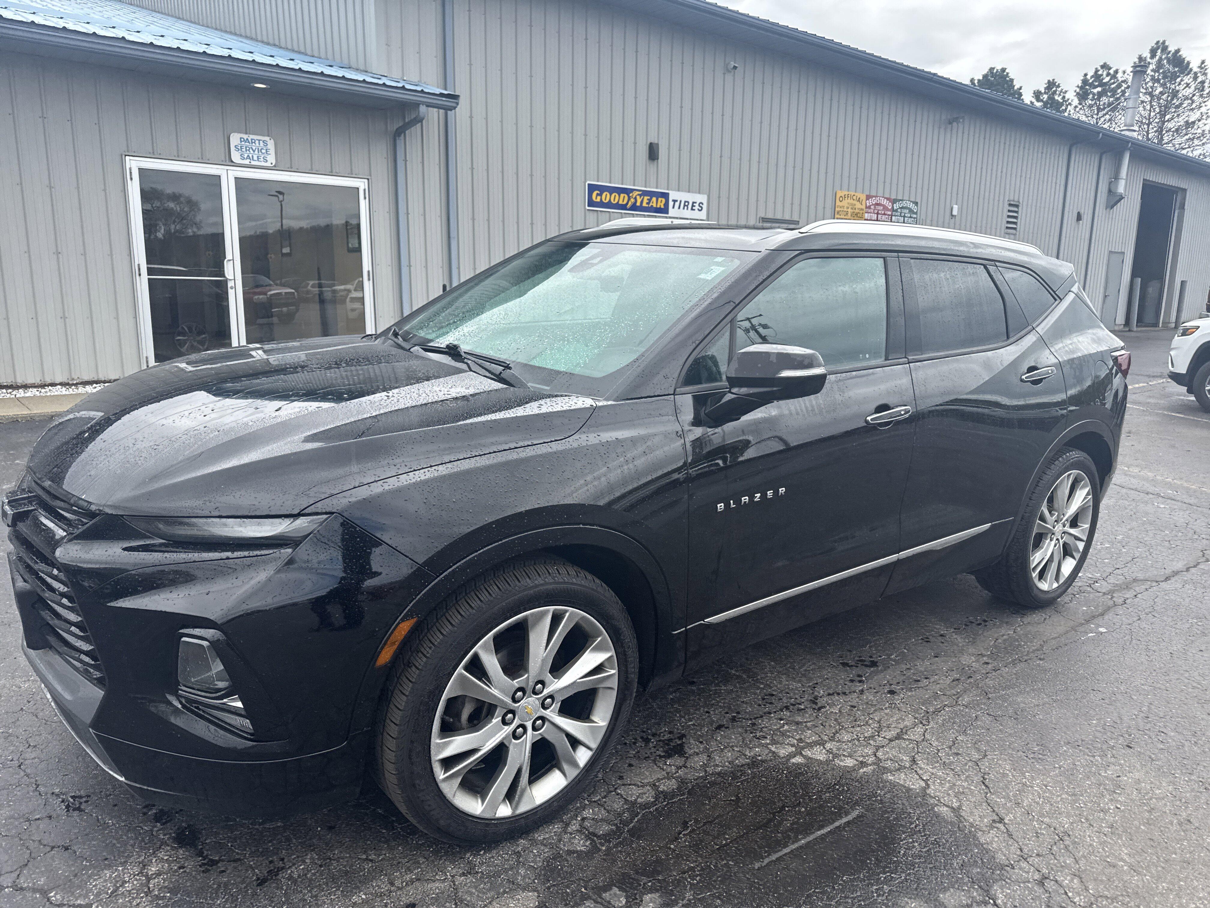Used 2019 Chevrolet Blazer Premier with VIN 3GNKBKRS5KS647435 for sale in Dansville, NY