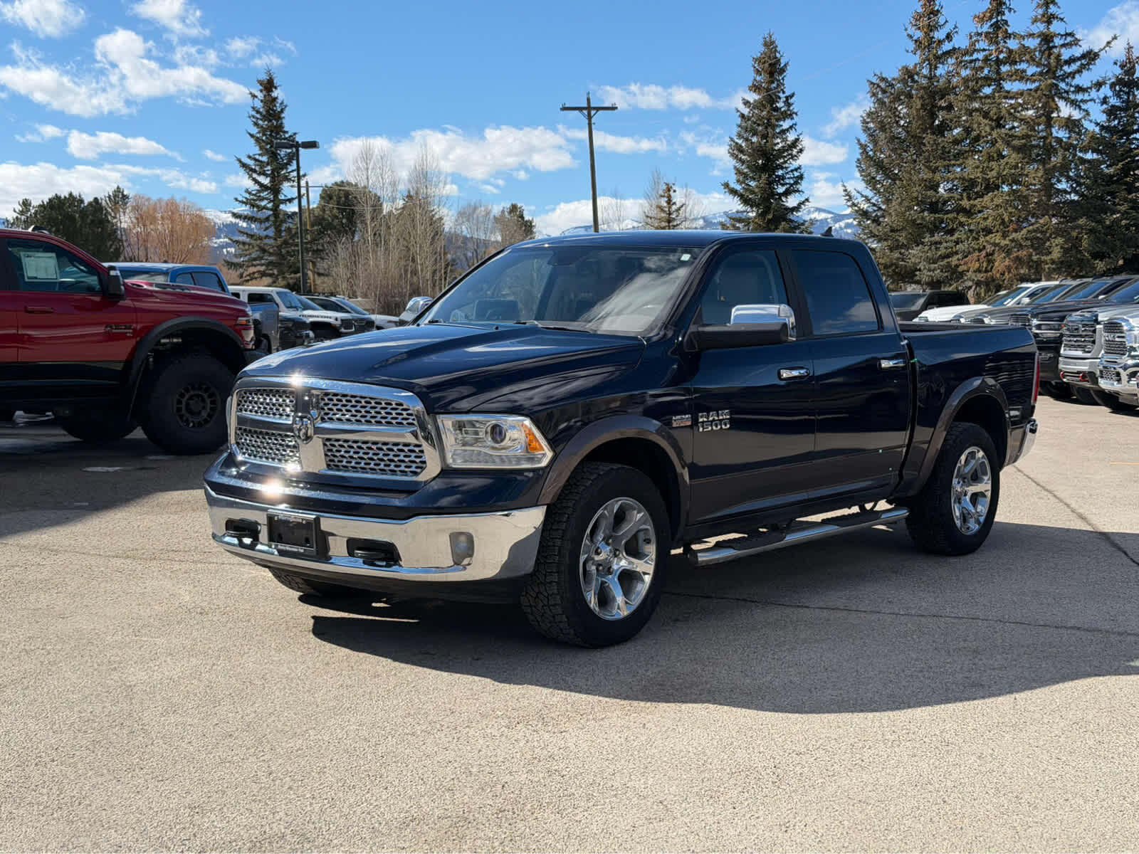 Used 2017 RAM Ram 1500 Pickup Laramie with VIN 1C6RR7NT6HS859951 for sale in Jackson, WY