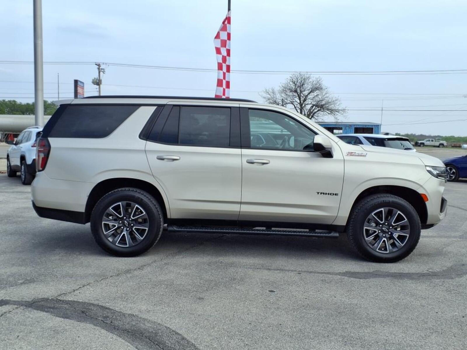 Used 2021 Chevrolet Tahoe Z71 with VIN 1GNSKPKD3MR129788 for sale in Burnet, TX