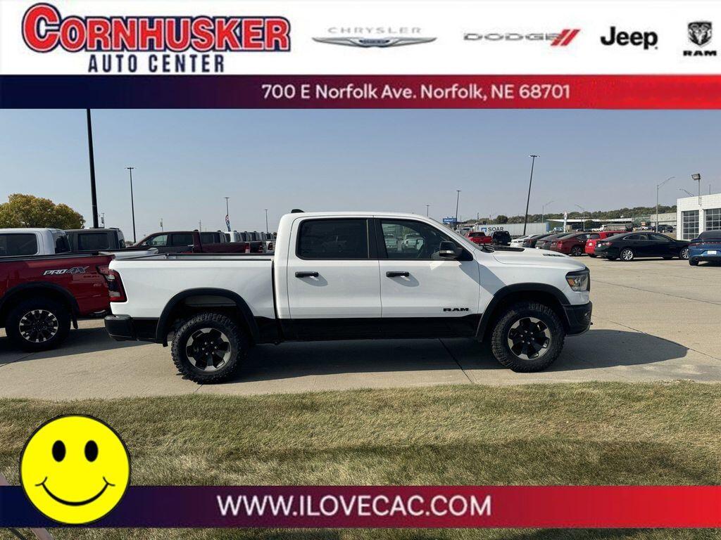 Used 2021 RAM Ram 1500 Pickup Rebel with VIN 1C6SRFLT0MN652429 for sale in Norfolk, NE