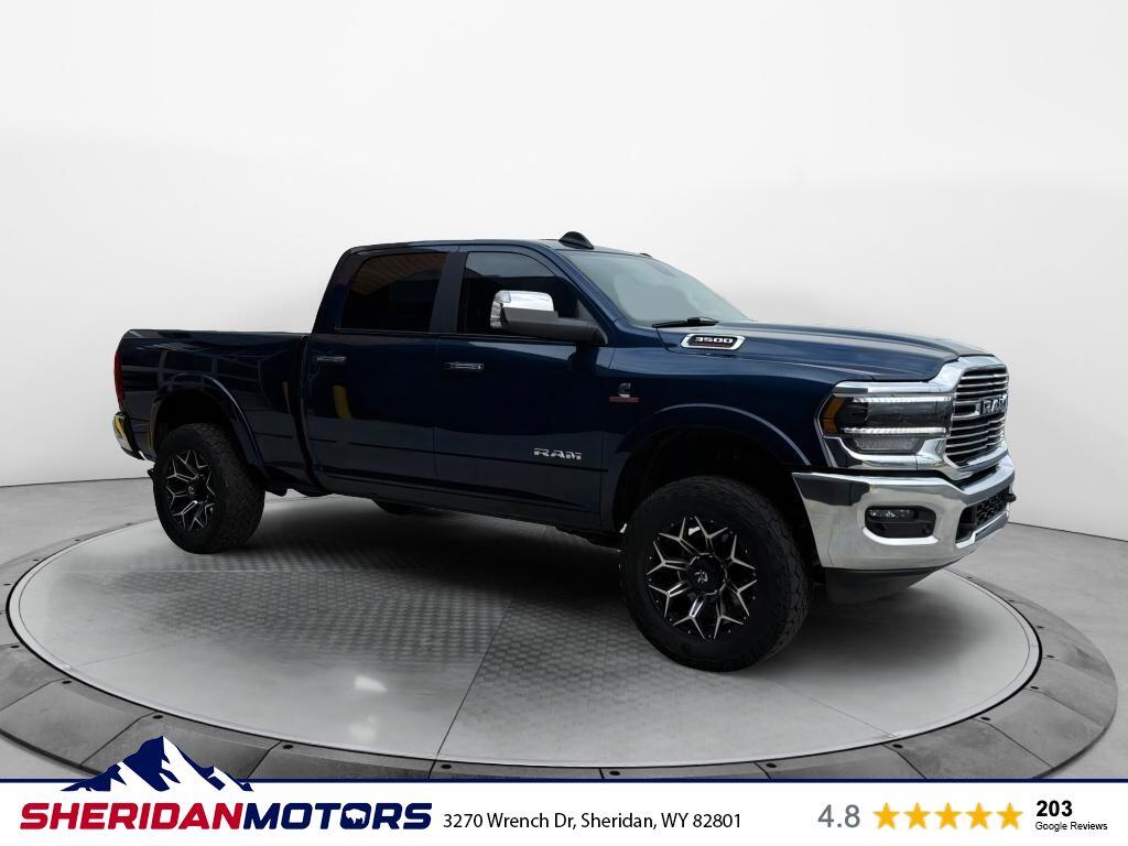Used 2022 RAM Ram 3500 Pickup Laramie with VIN 3C63R3EL2NG420831 for sale in Sheridan, WY