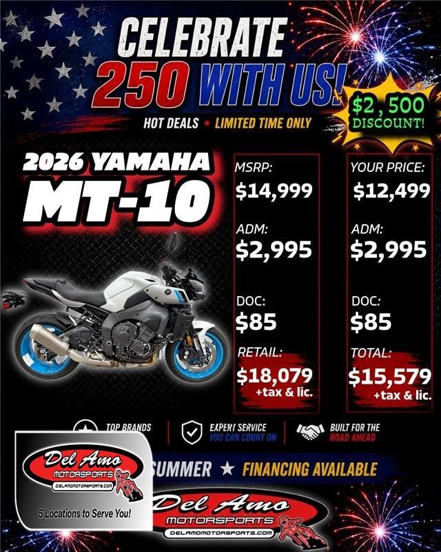 2026 Yamaha MT-10