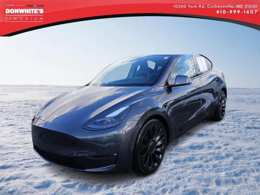 Used 2022 Tesla Model Y Performance with VIN 7SAYGDEF2NF307250 for sale in Cockeysville, MD