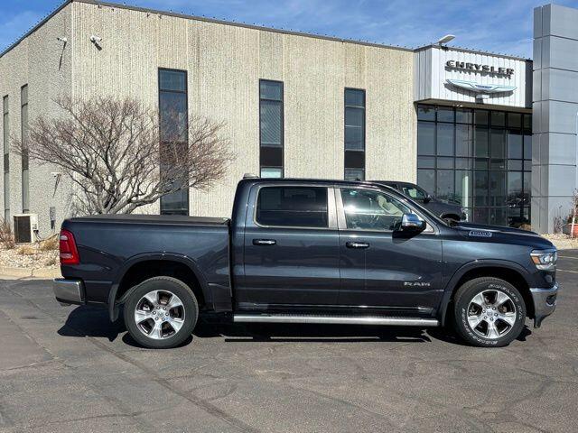 Used 2021 RAM Ram 1500 Pickup Laramie with VIN 1C6SRFJT1MN730588 for sale in Luverne, Minnesota