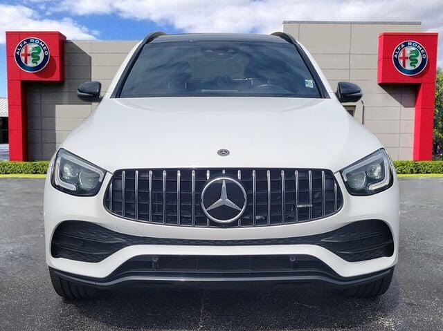 Used 2021 Mercedes-Benz GLC AMG GLC43 with VIN W1N0G6EB4MF978053 for sale in Miami, FL