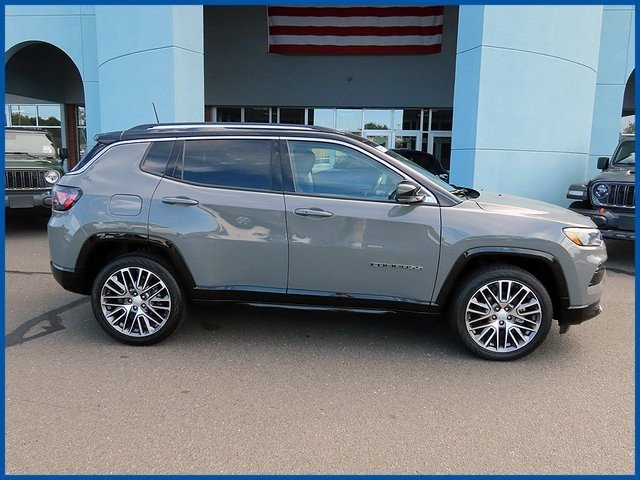 Certified 2022 Jeep Compass Limited with VIN 3C4NJDCB6NT214928 for sale in New Britain, CT