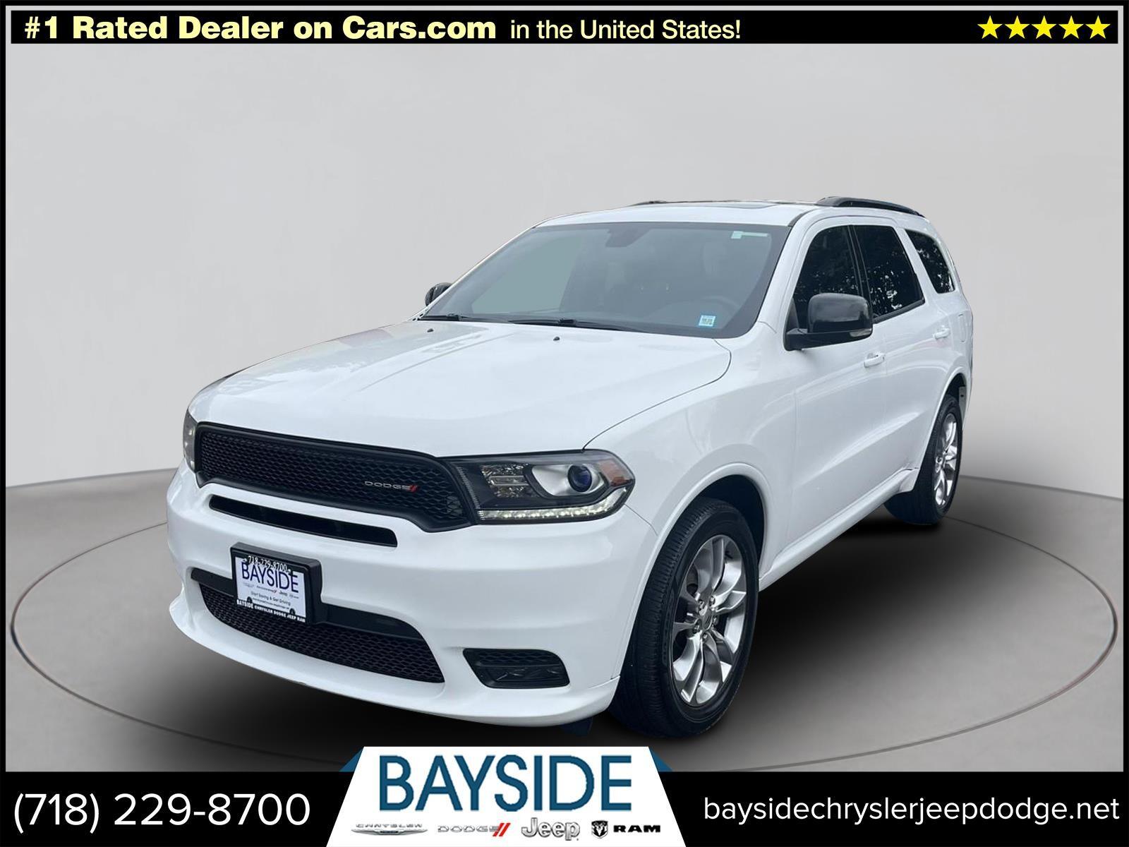 Used 2020 Dodge Durango GT Plus with VIN 1C4RDJDG3LC432321 for sale in Bayside, NY