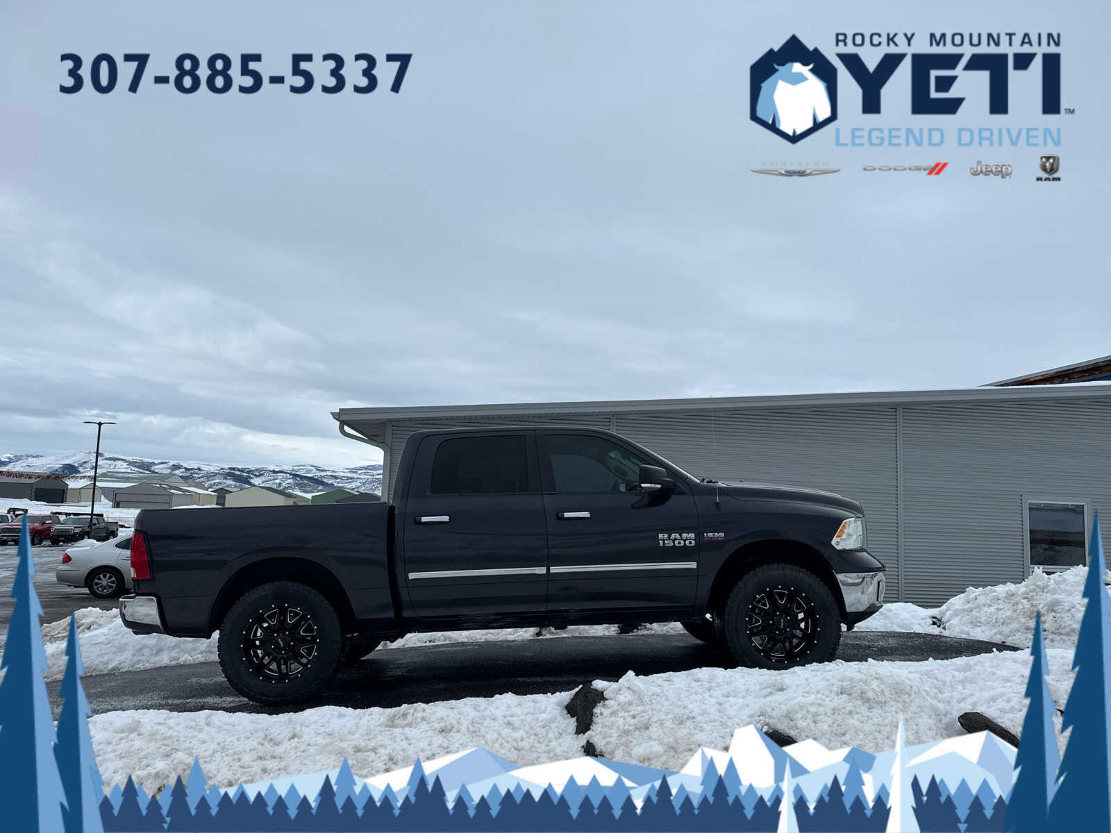 Used 2014 RAM Ram 1500 Pickup Big Horn/Lone Star with VIN 1C6RR7LT6ES420408 for sale in Jackson, WY