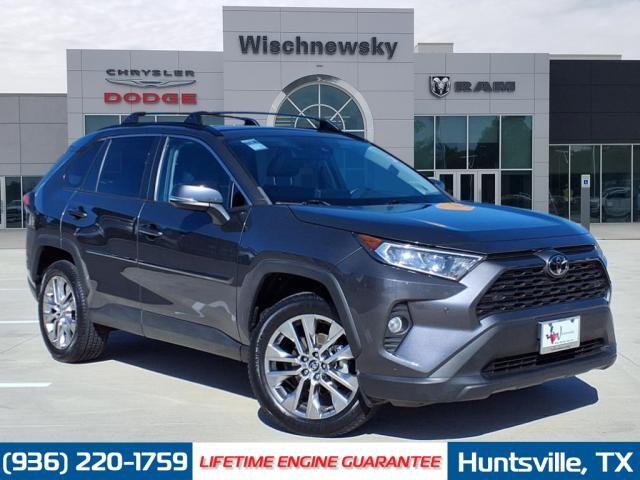 Used 2020 Toyota RAV4 XLE Premium with VIN 2T3C1RFV5LW076752 for sale in Huntsville, TX