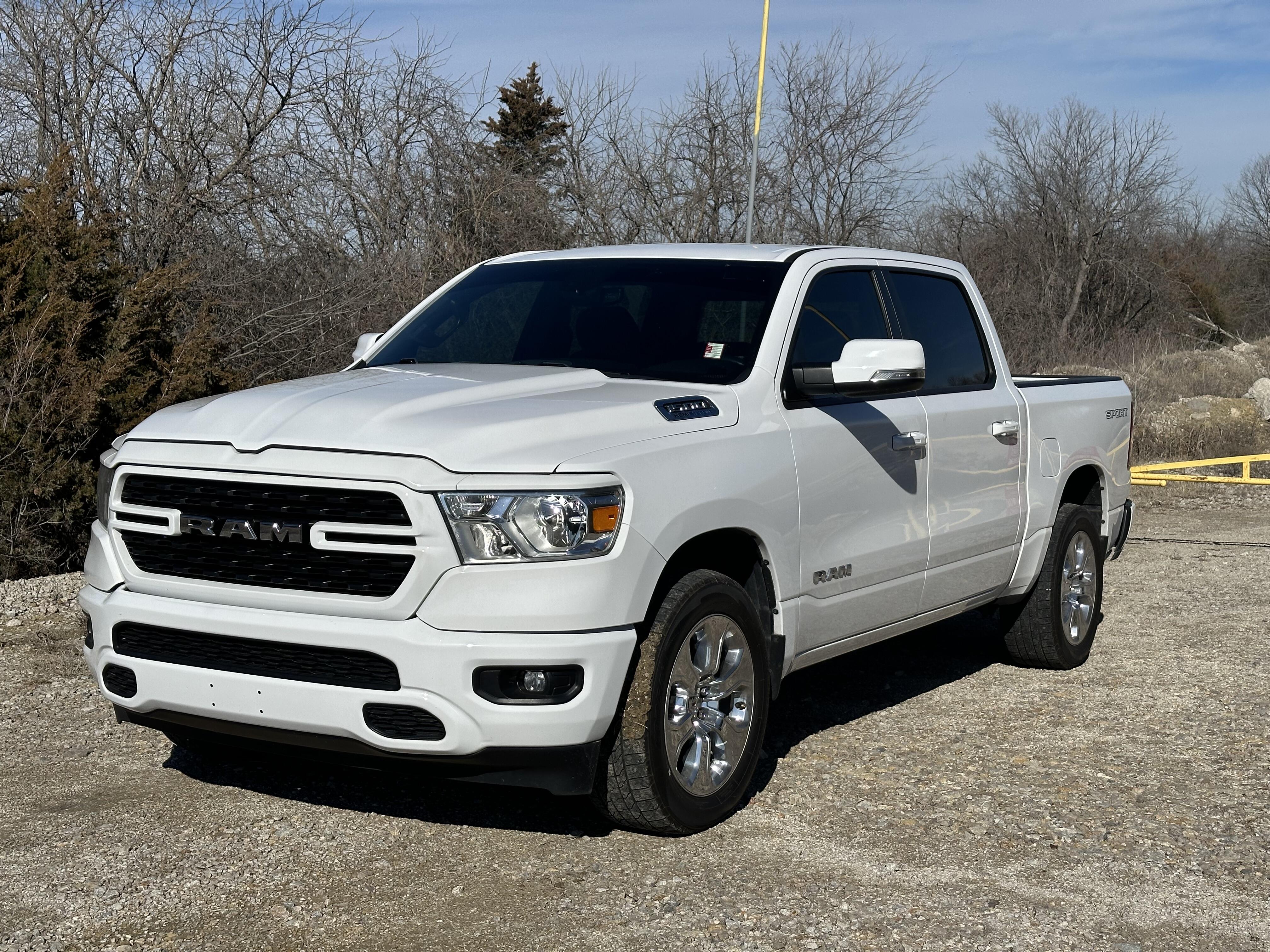 Used 2022 RAM Ram 1500 Pickup Big Horn/Lone Star with VIN 1C6SRFFTXNN146880 for sale in Chanute, KS