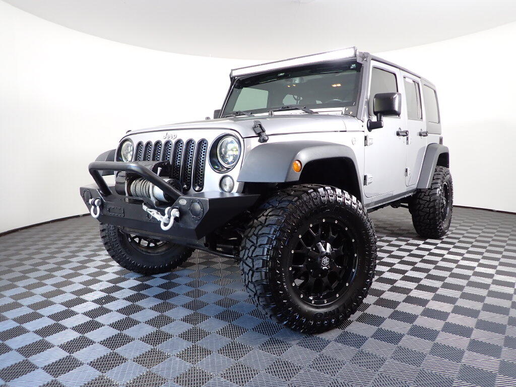 Used 2017 Jeep Wrangler Unlimited Sport S with VIN 1C4BJWDG8HL565865 for sale in Rockbridge, OH