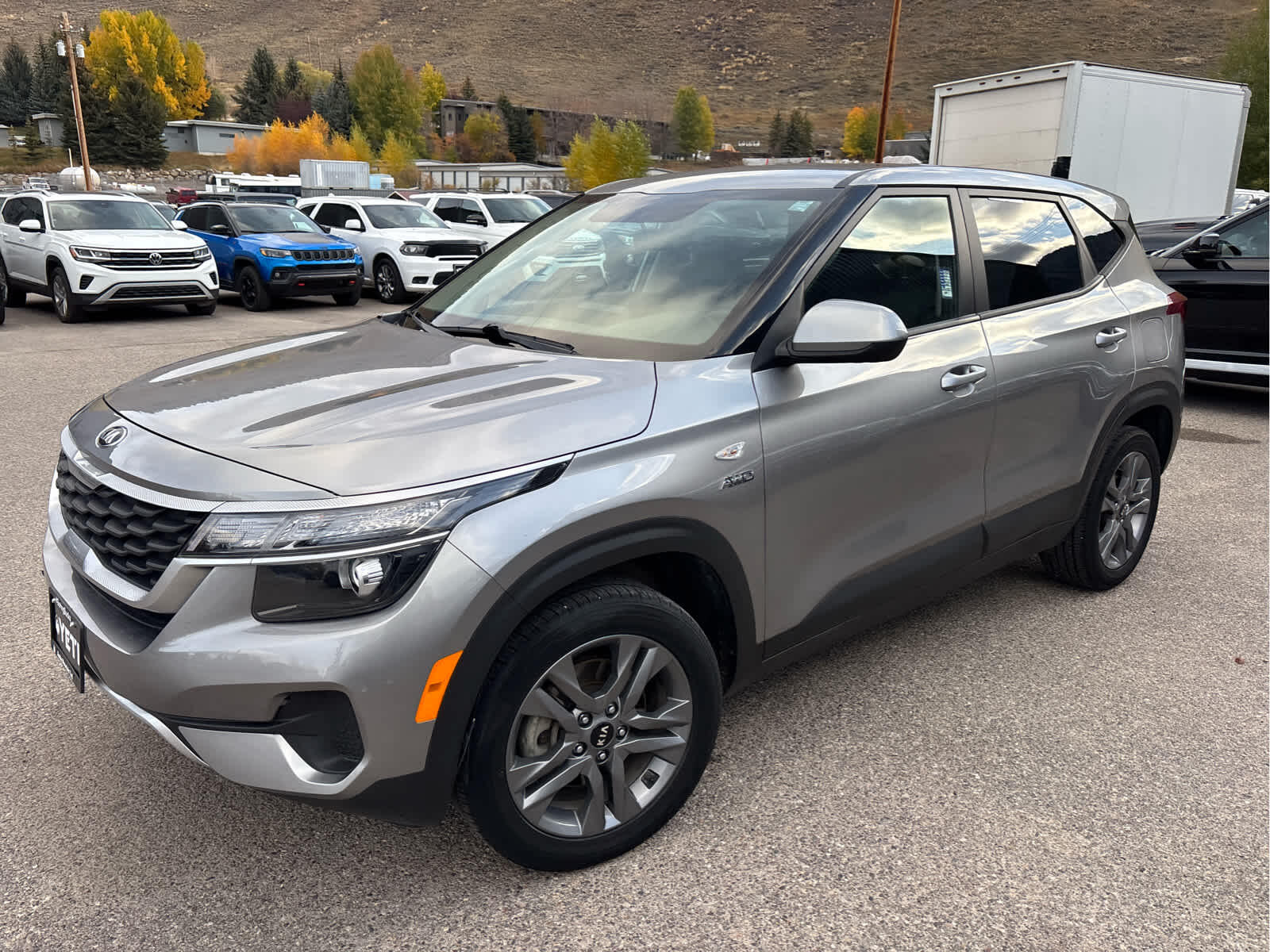 Used 2021 Kia Seltos LX with VIN KNDEPCAA2M7123824 for sale in Jackson, WY