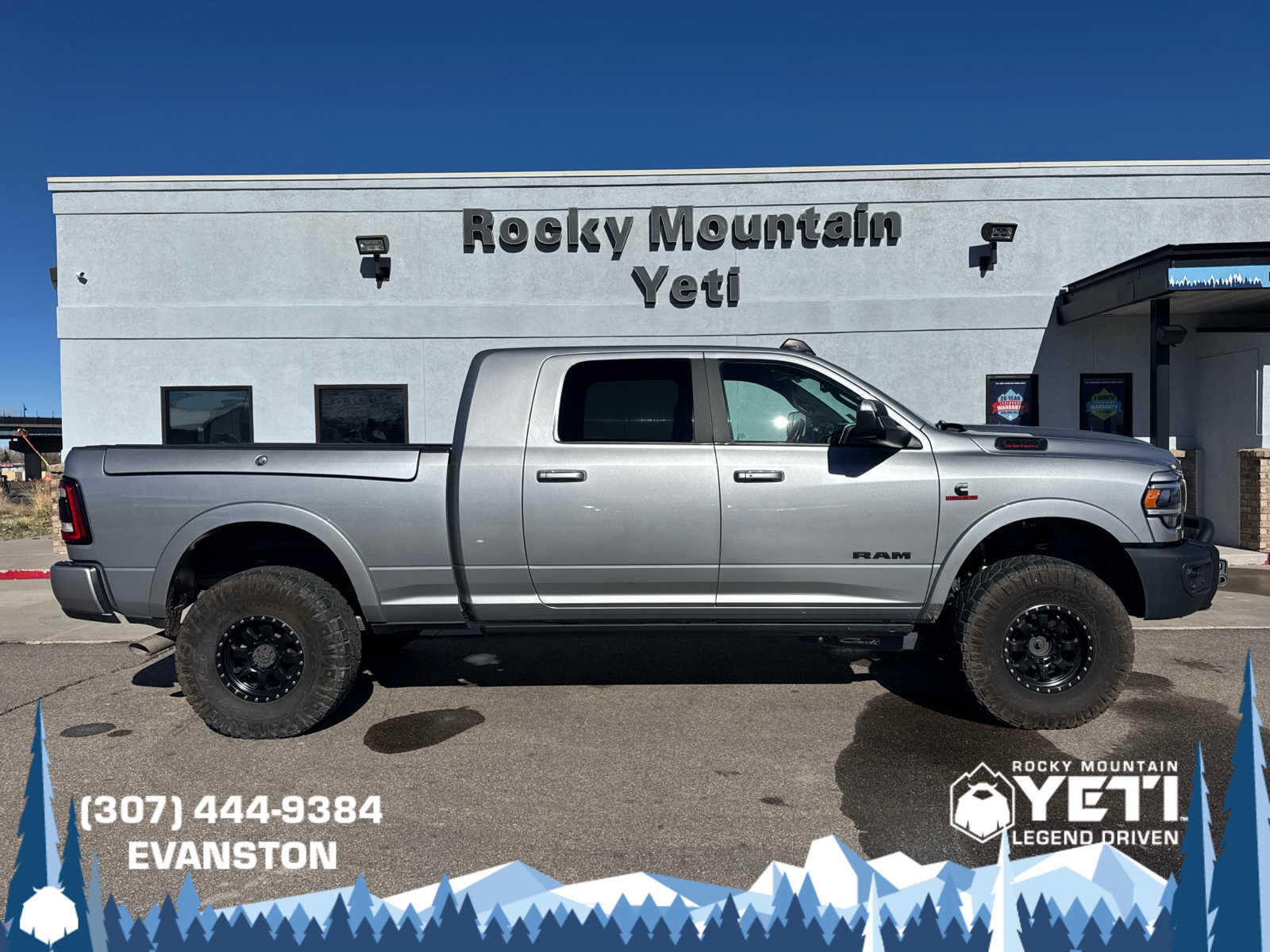 Used 2021 RAM Ram 3500 Pickup Laramie with VIN 3C63R3ML3MG669543 for sale in Jackson, WY