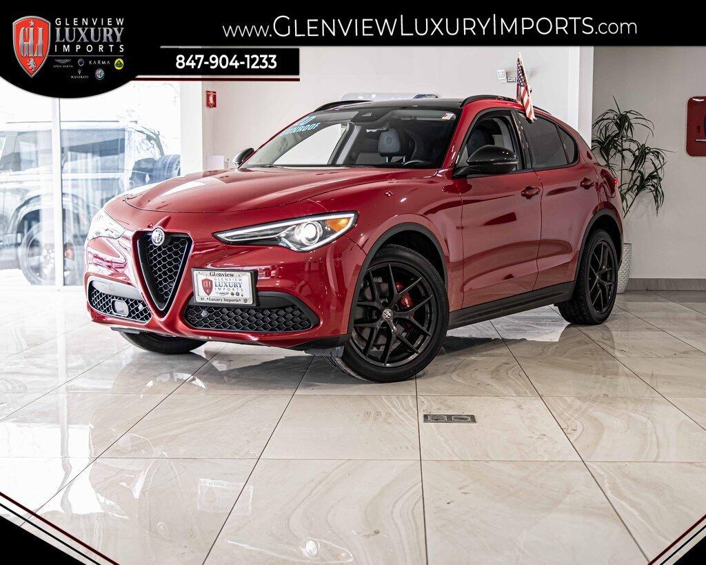 Used 2020 Alfa Romeo Stelvio Base with VIN ZASPAKAN1L7C75381 for sale in Glenview, IL