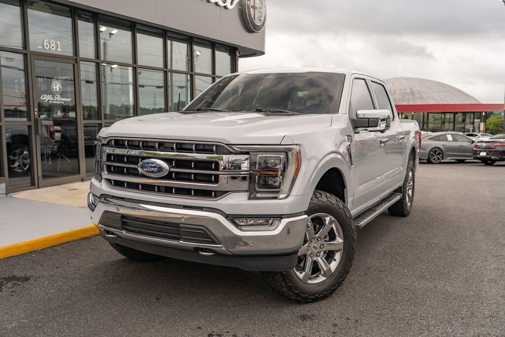 Used 2022 Ford F-150 Lariat with VIN 1FTFW1E54NKE24053 for sale in Marietta, GA