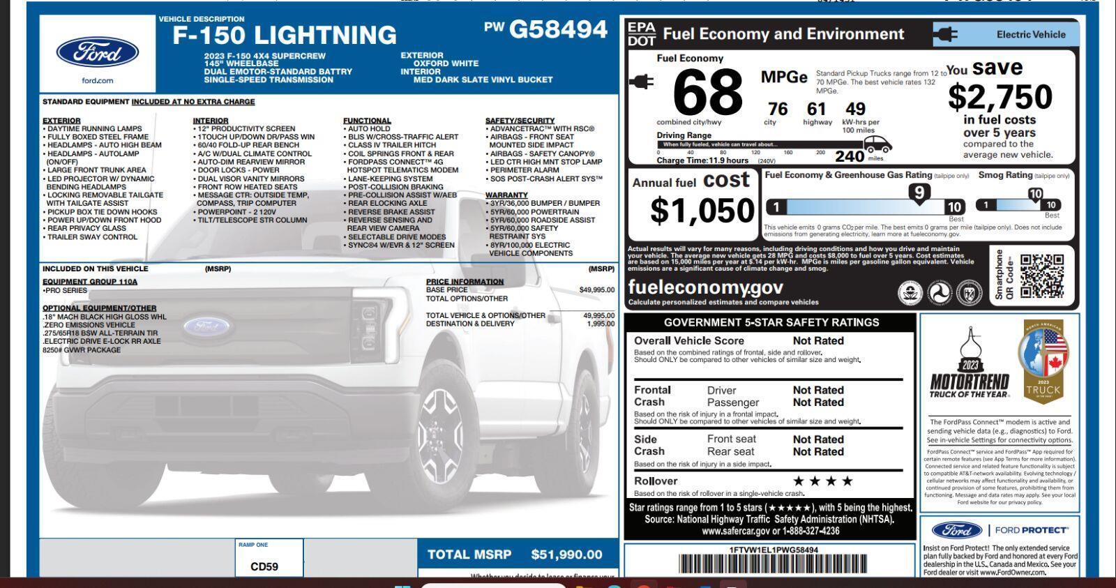 2023 Ford F-150 Lightning