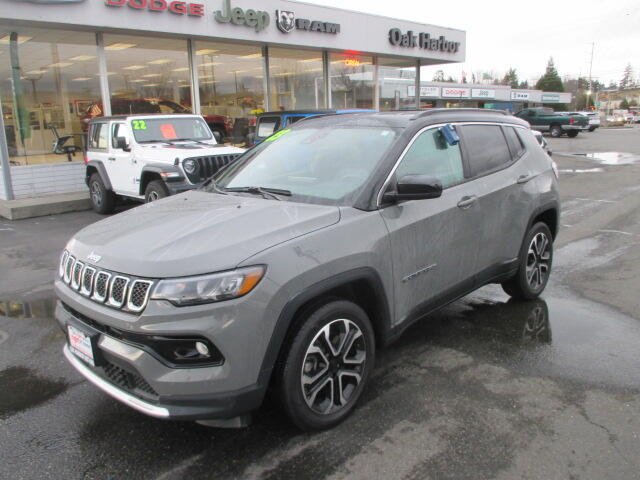 Used 2023 Jeep Compass Limited with VIN 3C4NJDCNXPT566553 for sale in Oak Harbor, WA