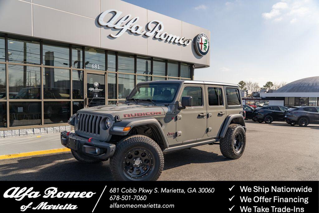 Used 2019 Jeep Wrangler Unlimited Rubicon with VIN 1C4HJXFG0KW601597 for sale in Marietta, GA