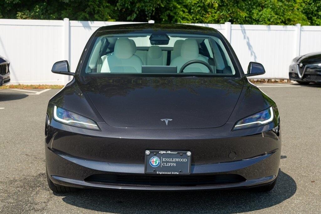 Used 2024 Tesla Model 3 Base with VIN 5YJ3E1EA9RF718148 for sale in Englewood Cliffs, NJ