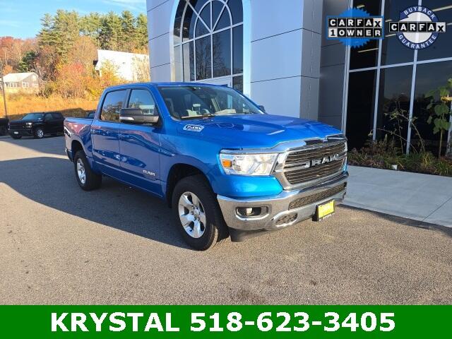 Used 2021 RAM Ram 1500 Pickup Big Horn/Lone Star with VIN 1C6RRFFG1MN615838 for sale in Warrensburg, NY