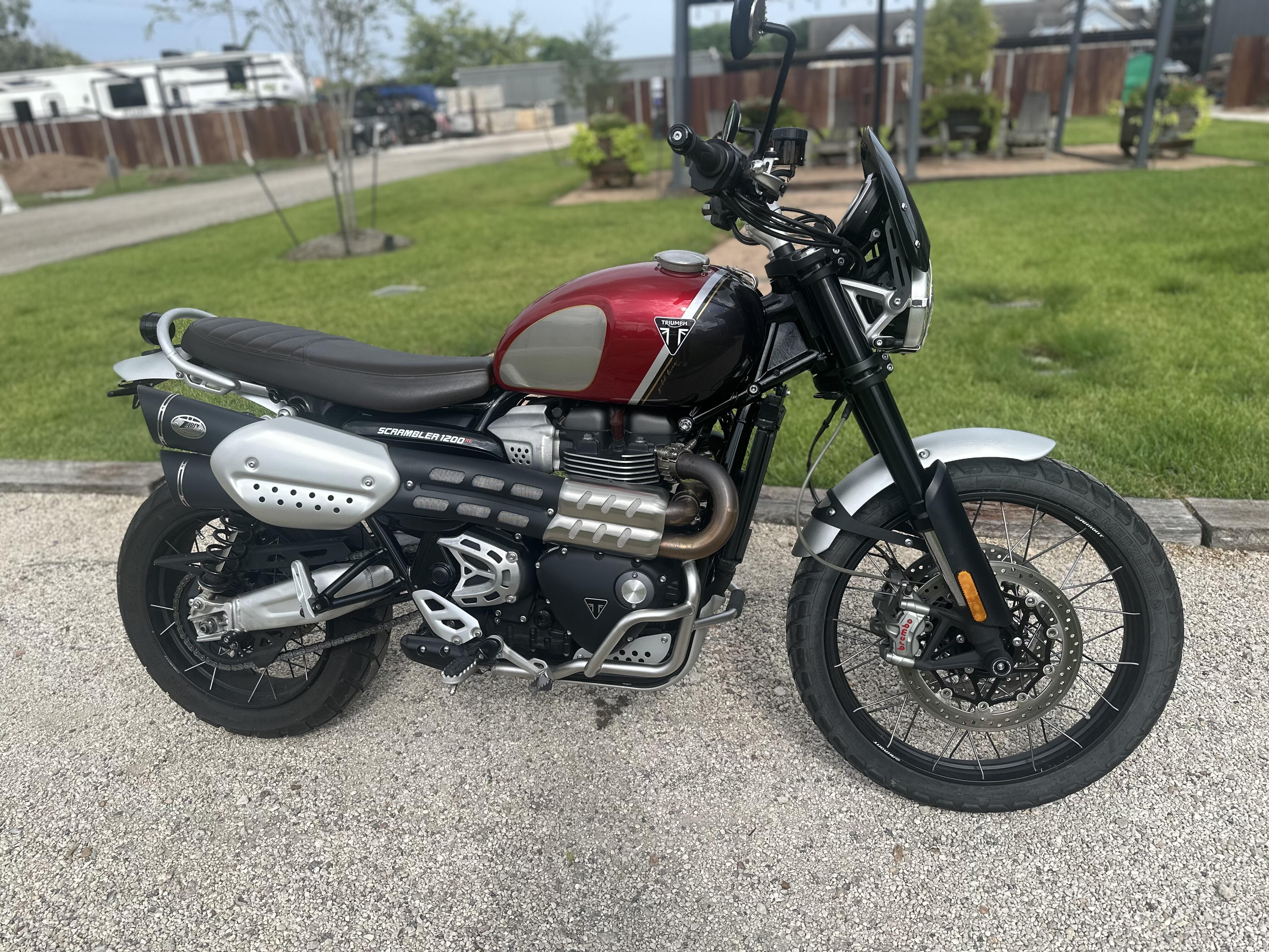 2022 Triumph Scrambler 1200 XC Gold Line