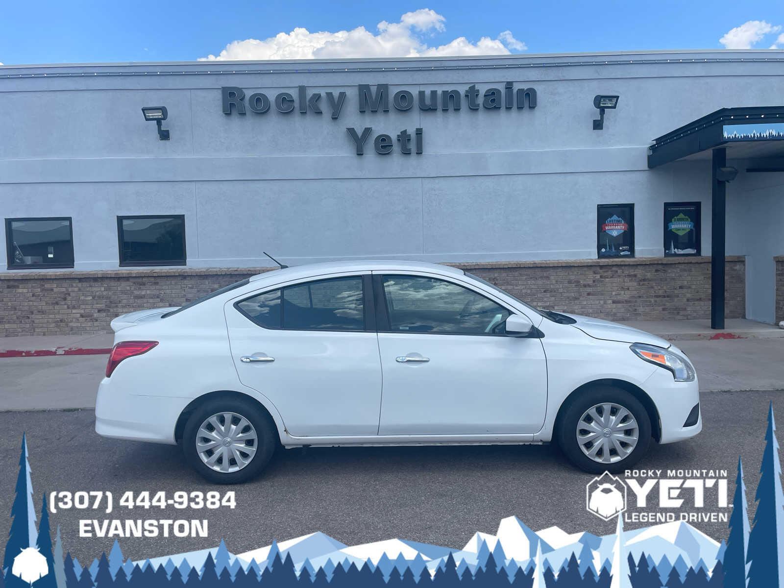 Used 2018 Nissan Versa Sedan SV with VIN 3N1CN7AP7JL872525 for sale in Jackson, WY