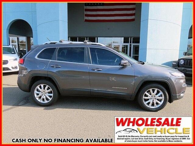 Used 2015 Jeep Cherokee Limited with VIN 1C4PJMDS7FW510883 for sale in New Britain, CT