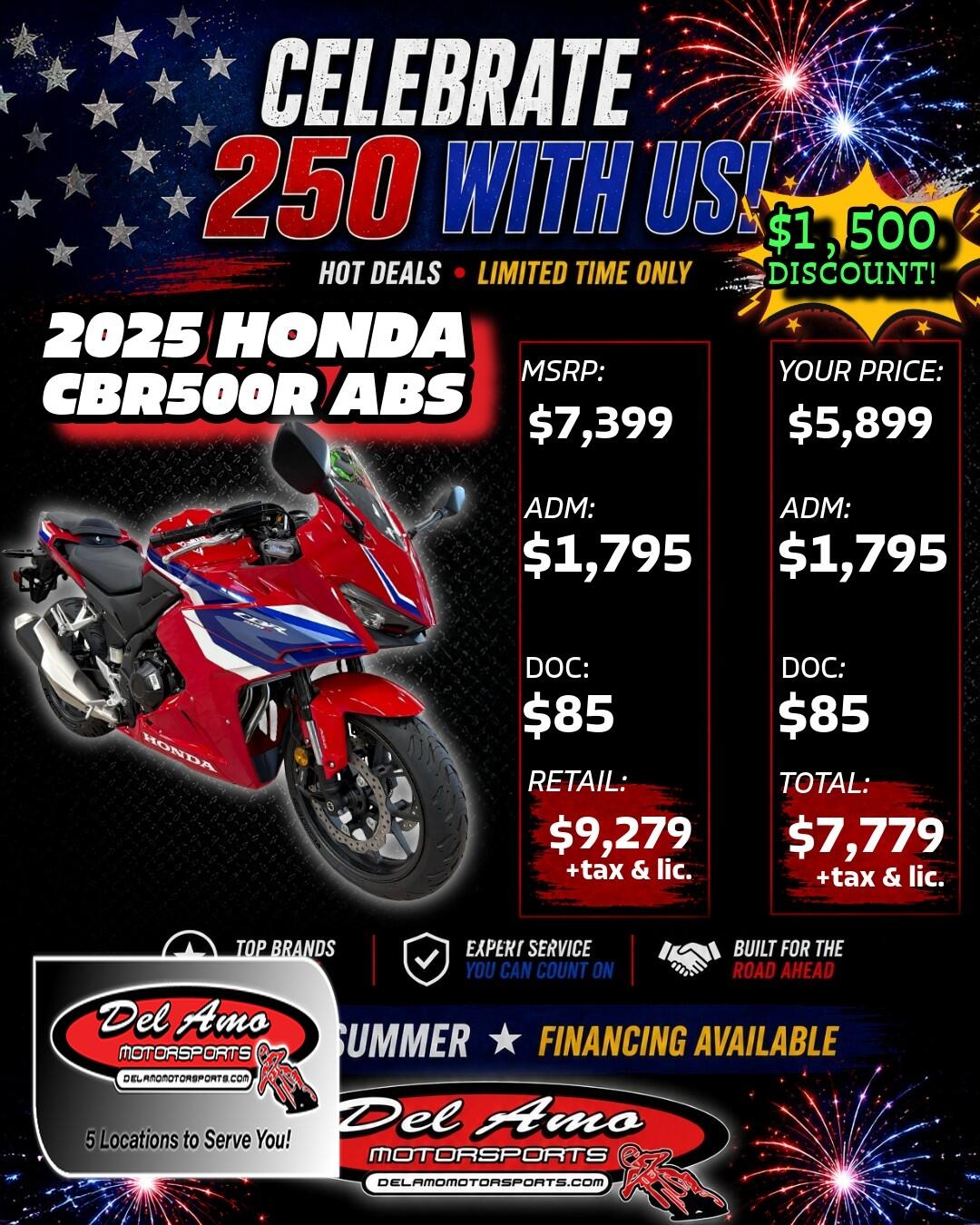 2025 Honda CBR500R